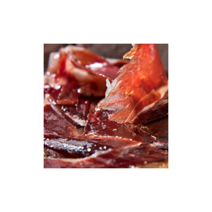 Iberian cured ham from Guijuelo, hand-carved acorn-fed Vintage 2016