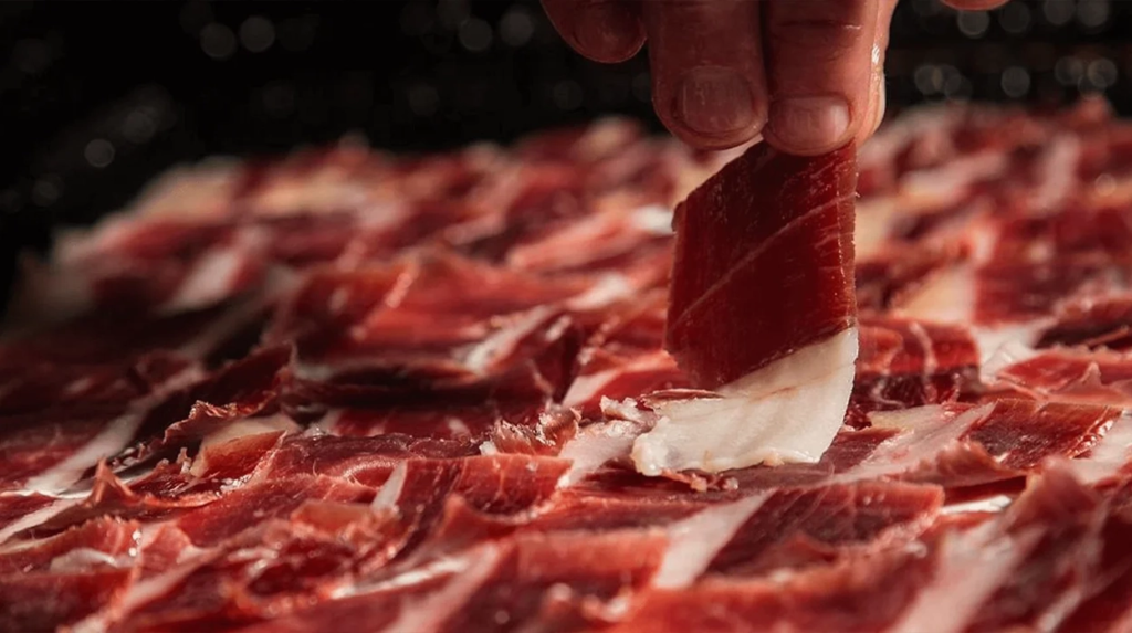 Paleta de bellota 100 raza ibérica corte a cuchillo