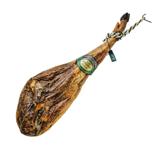 Jamón raza ibérica cebo de campo intenso 4 años. Sabor intenso, textura jugosa. Criado en libertad. Compra online con garantía y entrega en 24/48h.